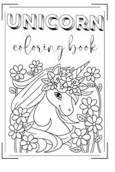 Unicorn Coloring Book
