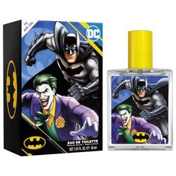 Batman & Joker Children Eau de Toilette Natural Perfume Spray, Vegan and Dermatologically tested EDT Spray for Kids - Safe Daily Fragrance Gift, 30ml