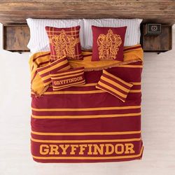 BELUM | Harry Potter deken, jacquard deken 130 x 170 Griffoendor huis deken, Harry Potter deken, Harry Potter beddeken, alle soorten toepassingen Harrry Potter