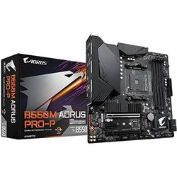 Gigabyte B550M AORUS PRO-P Micro ATX Motherboard for AMD AM4 CPUs