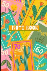NOTEBOOK: Amazing stamp themed Journal, 12o pages. ideal for mam, dad , kids and stamp lovers
