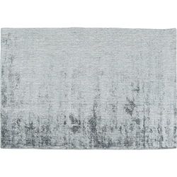 Kare Alfombra Mica Azul, Hecha a Mano, Gris/Azul, 170 x 240 cm