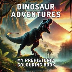 Dinosaur Adventures:: A Prehistoric Colouring Book