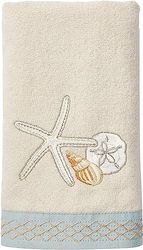 Avanti Linens - Asciugamano in cotone morbido e assorbente, accessori da bagno ispirati alla spiaggia (collezione Seaglass)