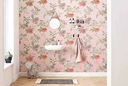 Komar Primavera HX8-057 Non-Woven Photo Wallpaper XXL Decoration Art Nouveau Bedroom Living Room Office Hallway Size 400 x 280 cm (Width x Height) Multi-Coloured