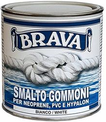 Brava GM7 Smalto Gommoni, Bianco, 750 ml
