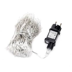 Brightium Luci piatte per tende, batteria 3AA, RGBY, 1 m x 1 m, ideali per decorazioni di eventi e feste