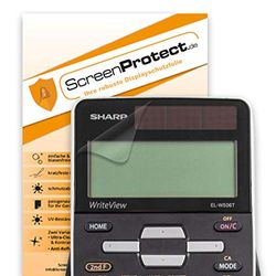 ScreenProtect Folia ochronna na wyświetlacz UltraClear do Sharp EL-W506T z raklą i ściereczką z mikrofibry