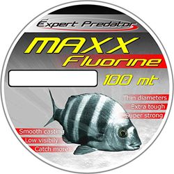 Expert Predator 60721 Fluorine Mixte, Transparent, 100 m