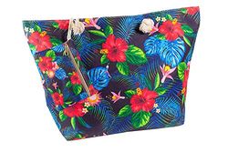 Sun and Surf 60X40X20cm N Printed Beach Bag 60 x 40 x 20 cm N, Multicolor