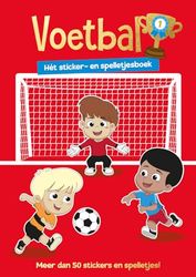 Voetbal sticker- en activiteitenboek: Meer dan 50 stickers en spelletjes