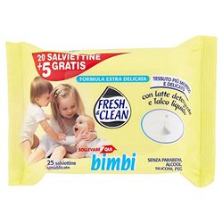 Bimbi - Fresh & Clean - Toallitas húmedas - 25 toallitas