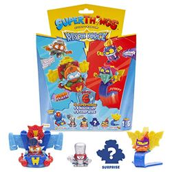 Rivals of Kaboom 8431618019580 Superthings Rescue Force serie, inclusief 4 verzamelfiguren (1 zilveren kapitein verrassing en SuperThing met chroom-effect) + 1 Rescue Jet en 1 Jump Wing