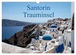 Santorin Trauminsel (Wandkalender 2025 DIN A3 quer), CALVENDO Monatskalender: Santorin, Impressionen einer einzigartigen Insel