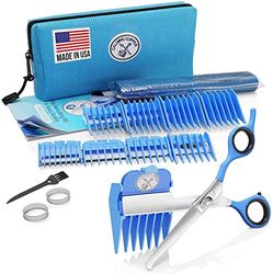 Calming Clipper Kit de coiffure pour autisme et sensibilité sensorielle, 10 pièces, gaucher