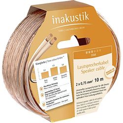 In-akustik Star luidsprekerkabel 2x 0,75 mm2 / 10 m spoel/doos van 40