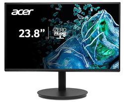 acer CB242YG Moniteur 23,8" (60 cm) Full HD, IPS, 120 Hz HDMI/DP, 75 Hz VGA, 4 ms (GTG), DP 1.2, HDMI 1.4, VGA, Hauteur réglable, Rotatif, AdaptiveSync