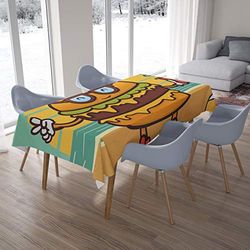 Bonamaison Nappe de Cuisine 145 x 180 cm - Conçu et fabriqué en Turquie