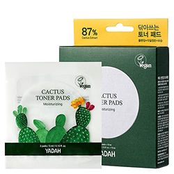 Algodones con Tónico Cactus (de bolsillo) / Cactus Toner Pads (Pouch Type) 2pads*10ea