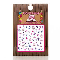 Piggy Paint 3-D Dancing Pig Nail Art