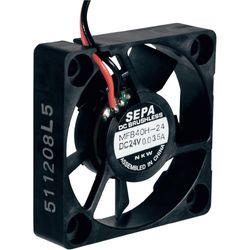 SEPA MFB40H12 Ventilateur axial 12 V/DC 185 l/min (L x l x H) 40 x 40 x 10 mm