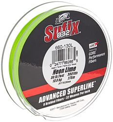 Rapala Suffixe 832 avancé Superline Braid -300 Cours, Vert Citron Fluo