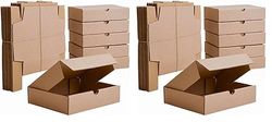 IPEA Cajas de Cartón Planas 21 x 15 x 5 cm para Envíos, Comercio Electrónico, Regalos - 10 Piezas - Made in Italy - Cajas Cuadradas Multiusos para Embalar Objetos, Eventos, Fiestas - Caja