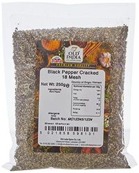 Old India Black Pepper Cracked 18 Mesh 250g