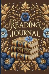 Reading journal: Book review notebook - 120 Pages for Book Details, Quotes, and Ratings, 6"x 9"