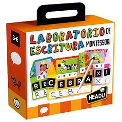 Headu Schrijblabor – educatief spel voor kinderen, lezen en schrijven, jongens en meisjes van 3 tot 6 jaar (ES28160)