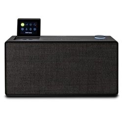 Sistema de música doméstica Pure Evoke Home Todo en uno con Radio Dab+ /FM, Radio por Internet, podcasts, Spotify Connect, Bluetooth, CD y una Potente Salida de Audio estéreo de 100 W, Negro café