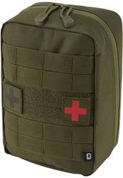 Brandit Molle First Aid Pouch Large, Color: Olive, Size: OS