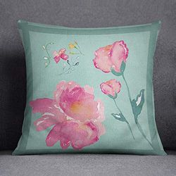 Bonamaison Funda de cojín, Cotton, Multicolor, 45X45