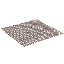 Tatay Tapete de banheira antiderrapante de PVC com ventosas, resistente ao mofo e microbicrómio, anti-bacteriano, design de peixes, vison. Medidas: 54 x 54 cm
