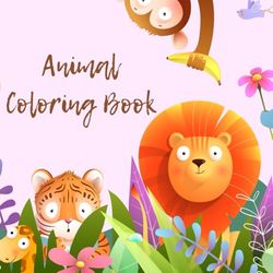 Animal coloring book
