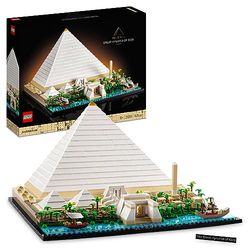 LEGO Architecture Grote Piramide van Gizeh, Egypte Model Bouwpakket voor Volwassenen, Creatieve Hobby voor Verzamelaars, Leuk Cadeau voor een Man of Vrouw 21058