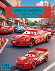 CARROS CAMPEÕES: LIVRO INFANTIL PARA COLORIR