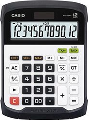 Casio WD-320MT - Calculadora de sobremesa, 3.6 x 14.5 x 19.5 cm, color blanco y negro