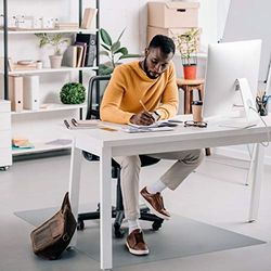 Ecotex Evolutionmat, Recyclable Chair Mat, Anti-Slip for Polished Hard Floors, Rectangular 120 x 200 cm (FRECO124879AEP)