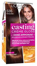 L'Oreal Paris - tinta per capelli Casting Creme Gloss Glossy Blacks, 200, ebano