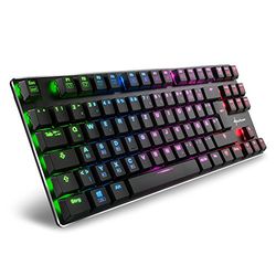 Sharkoon PureWriter TKL RGB USB Tedesco Nero
