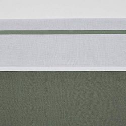 Meyco sänglakan med bi 100% bomull, 75 x 100 cm 75x100 cm Grün-Weiß