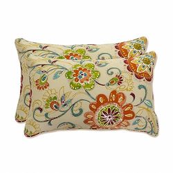 Pillow Perfect Fanfare Sonoma - Cuscini per esterni e interni, 2 pezzi, multicolore