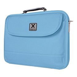 APPROX - Custodia ultra protettiva in nylon per notebook da 17", colore: Azzurro