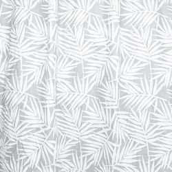 Gedy Rideau 180 x 200 cm Palme Blanc/Gris