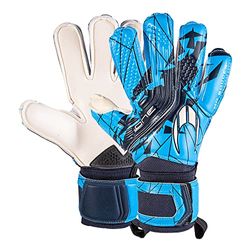 Ho Soccer One Flat Asteroid Blue Målvaktshandskar, Unisex Vuxna, Blå/Vit, 8