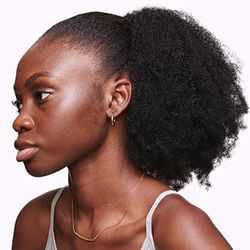 Ruka Hair Think Kink - Extensions de cheveux humains 100% vierges qui correspondent à vos cheveux naturels crépus, bouclés, bouclés et ondulés, conçus pour les femmes noires, cheveux afro texturés