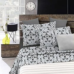 Sogni e Capricci Fantasie Bed Sheet Set in Gedrukt Microfiber, Decor, dubbel