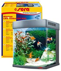 Sera 31152 Biotop - Acquario Completo con Illuminazione a LED e filtraggio, 130 l, Misura XXL