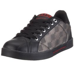 British Knights Saben B22-3617, uniseks sneakers voor volwassenen, Zwart Blk Red05, 44 EU